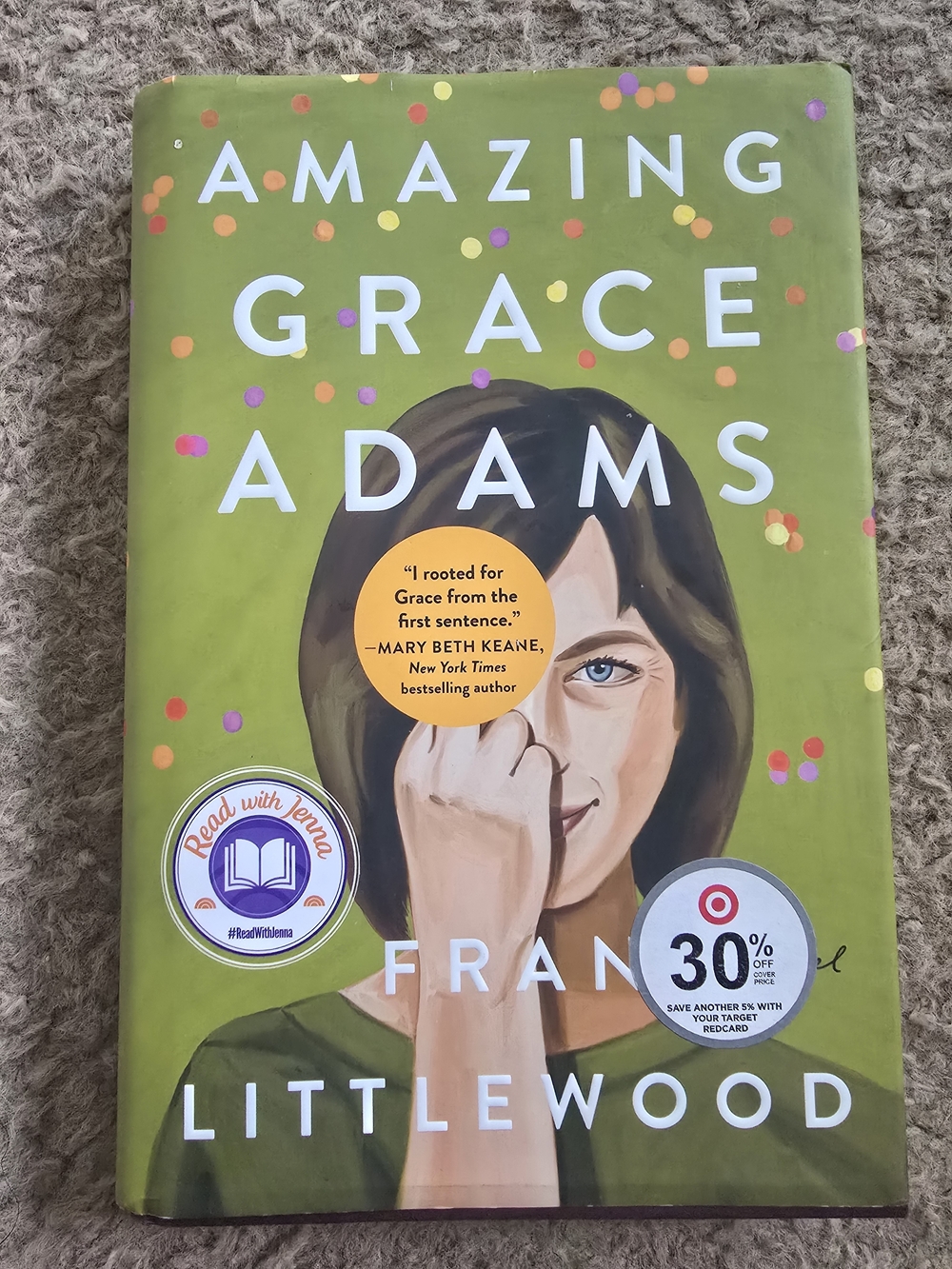 3/$15 Amazing Grace Adams by Fran Littlewood - Green Cover